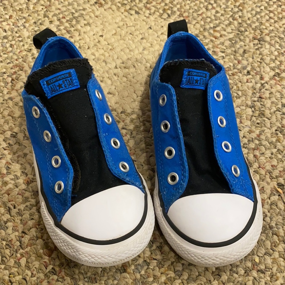 Boys Velcro Converse